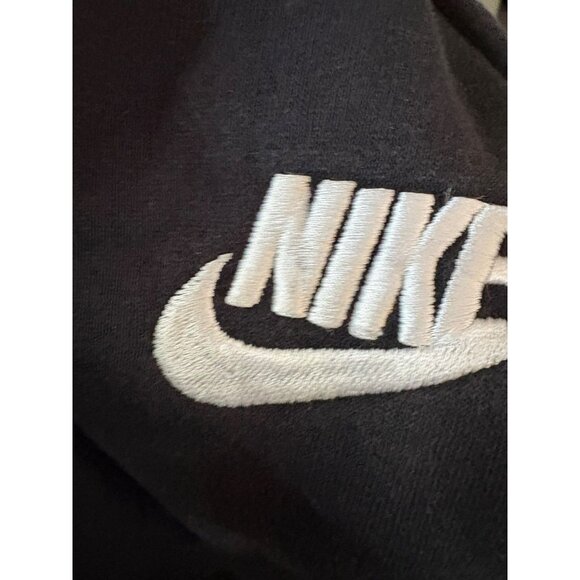 Nike Black Standard Fit Joggers Pants Kids Small Cotton/Polyester Blend - Picture 3 of 5